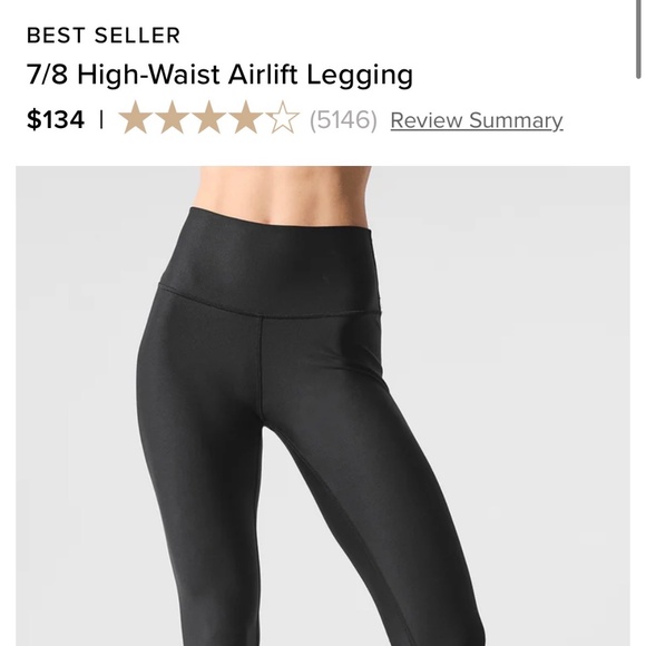 Alo Yoga Airlift Leggings - Picture 4 of 4